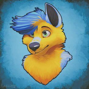 Blue dog - 2020